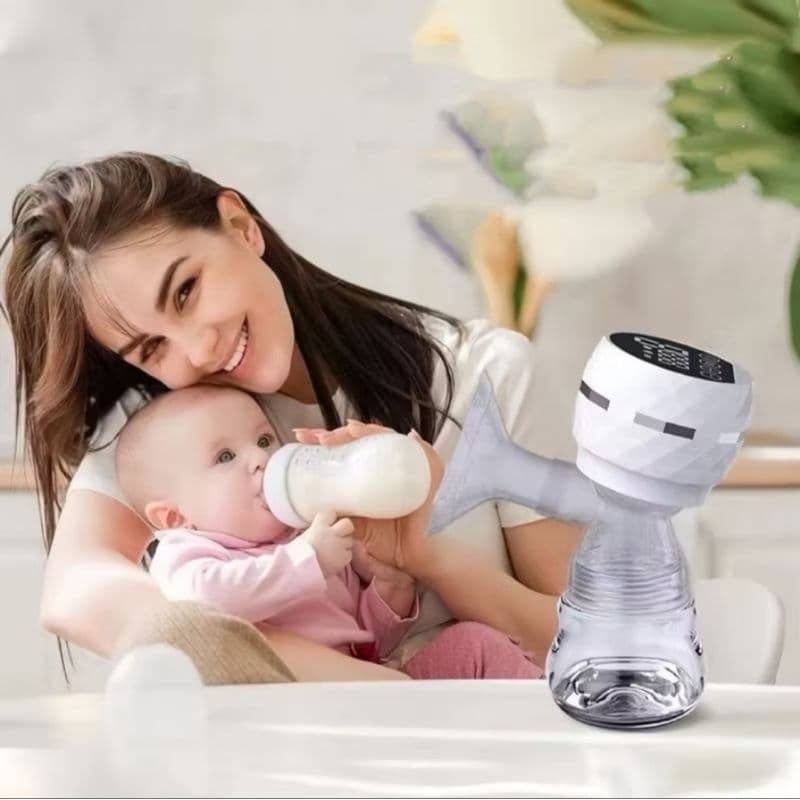 Bomba tira-leite elétrica Sem dor Alta potencia de sucção integrada Silenciosa Massageador Portátil