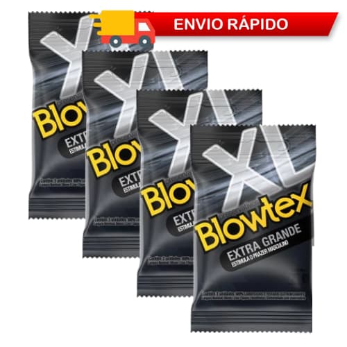 Camisinha Preservativo Blowtex XL Extra Grande 56mm