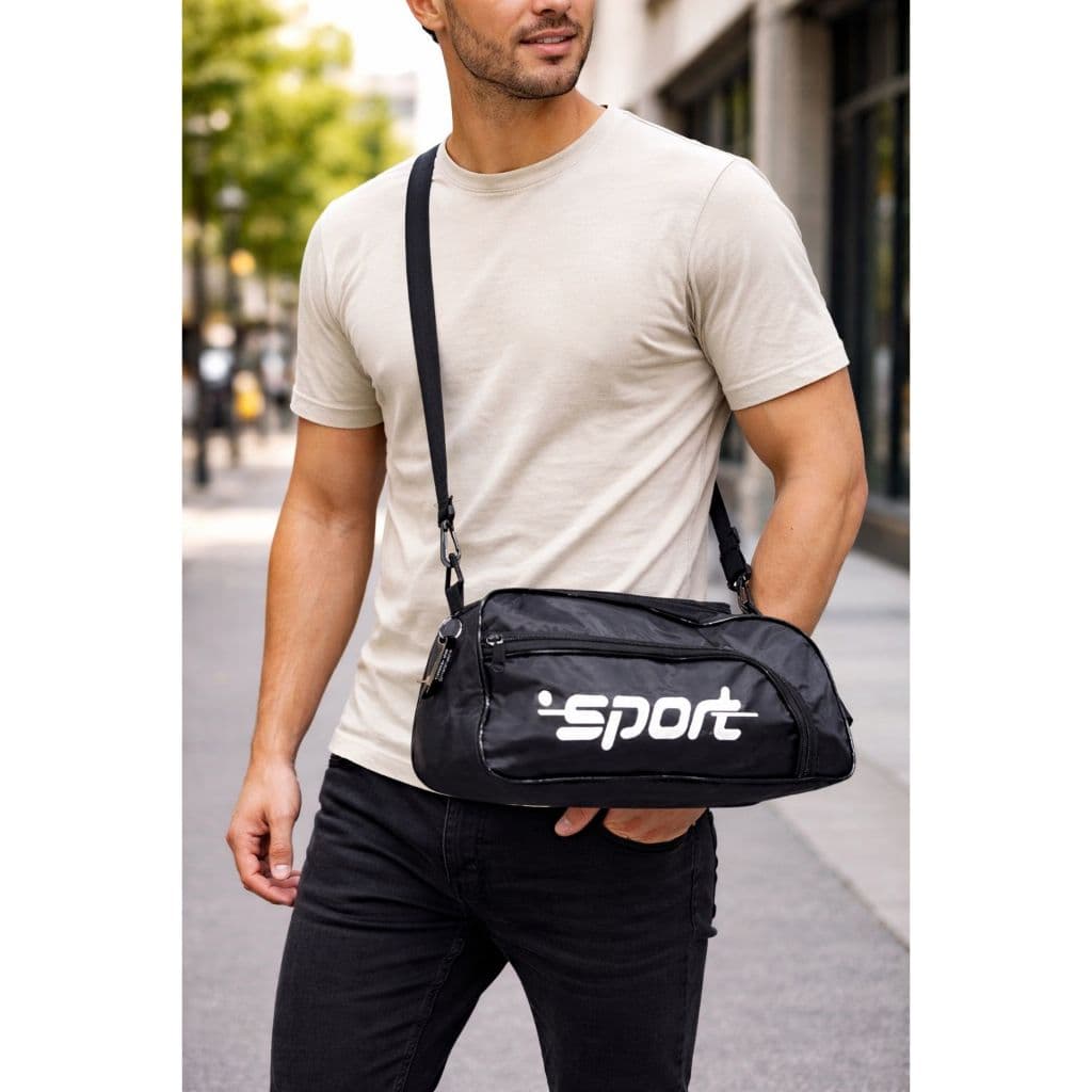 Bolsa porta Chuteira e tênis com alça transversal Envio Rápido.