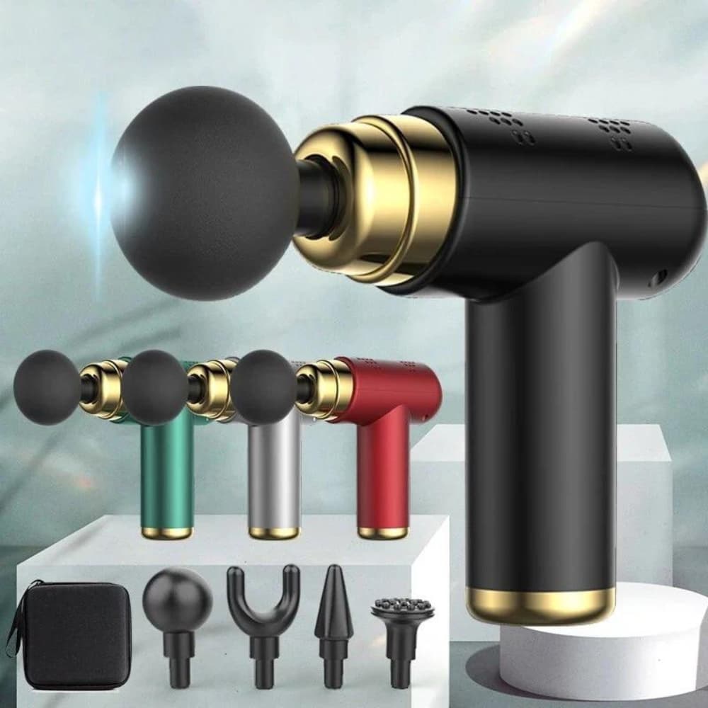 Massageador Elétrico 4 em 1 Alta Frequência Profissional Muscular Massagem