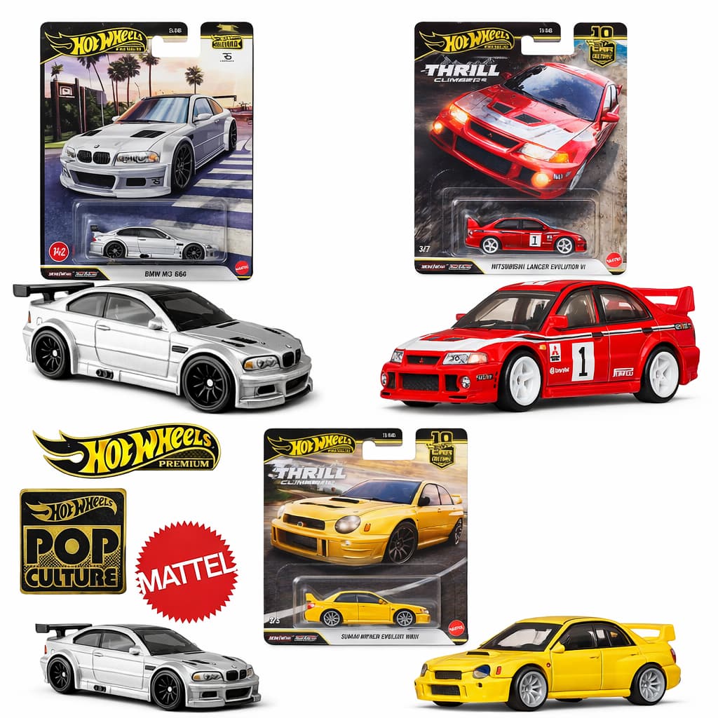 Hot Wheels Boulevard Premium/Car Culture Mattel Original - Miniaturas Colecionáveis - Metal