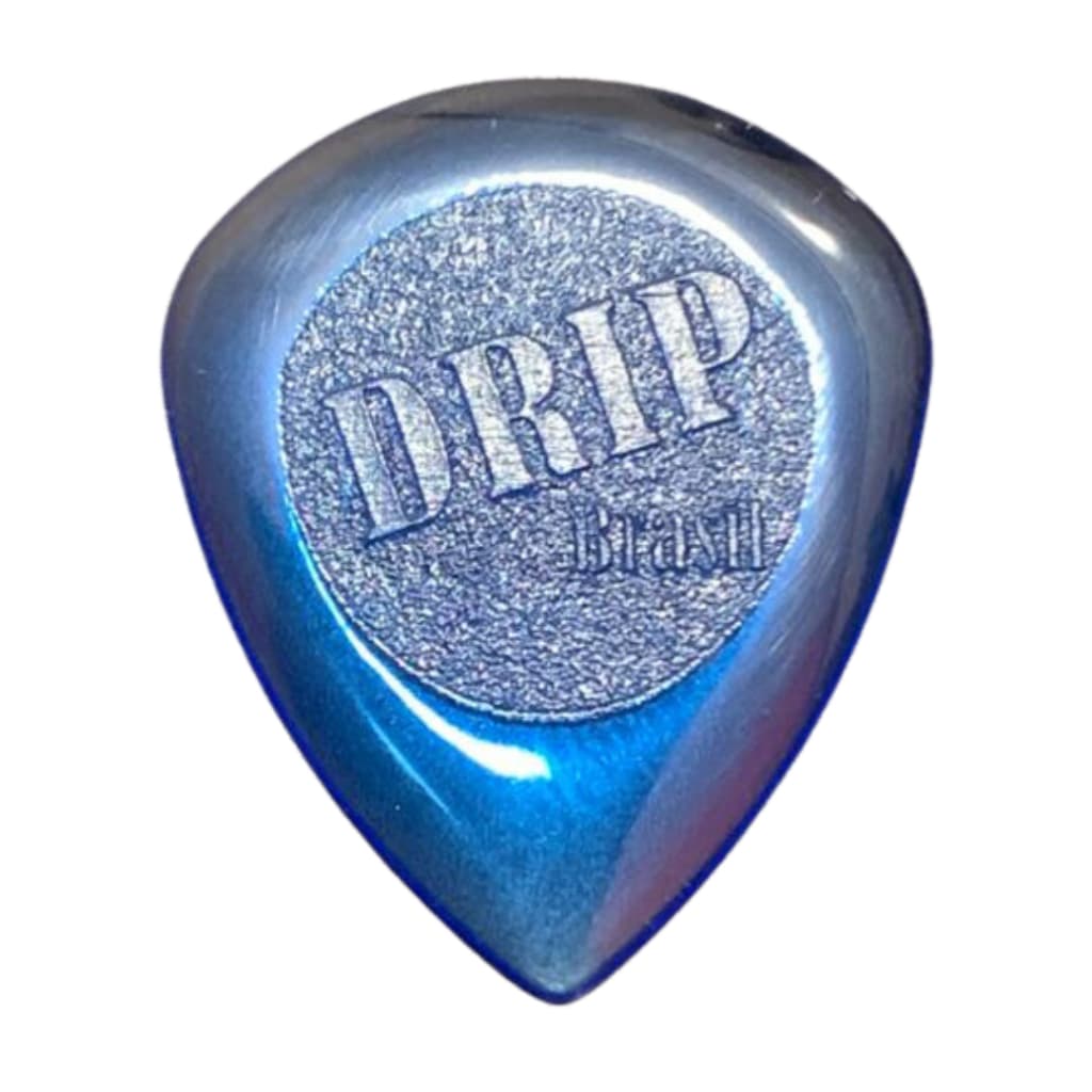 Palheta BORI MINI DRIP Gota Azul Translúcido Guitarra Violão