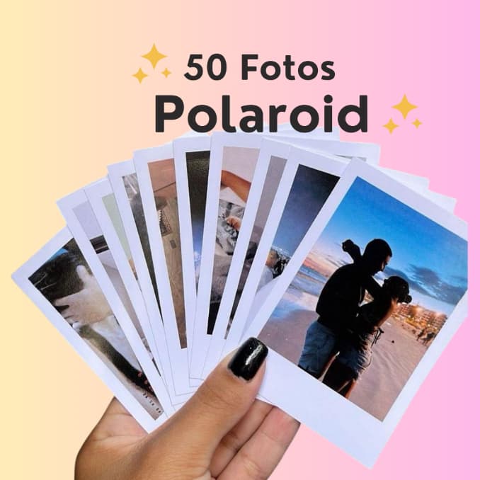 50 FOTOS POLAROID | Tamanho 7x10