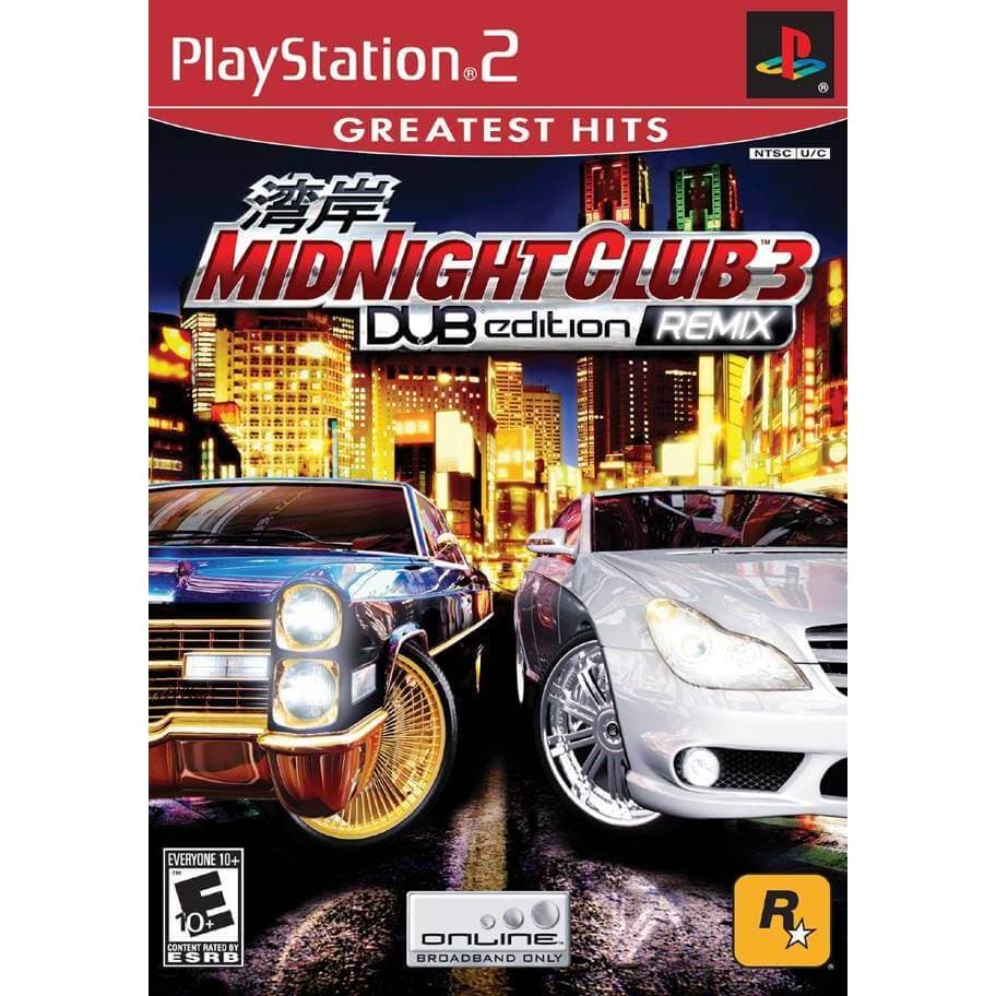 🚘 Midnight Club 3 Dub Edition Remix PS2 DVD - Jogo de Corrida - PlayStation 2 Desbloqueado