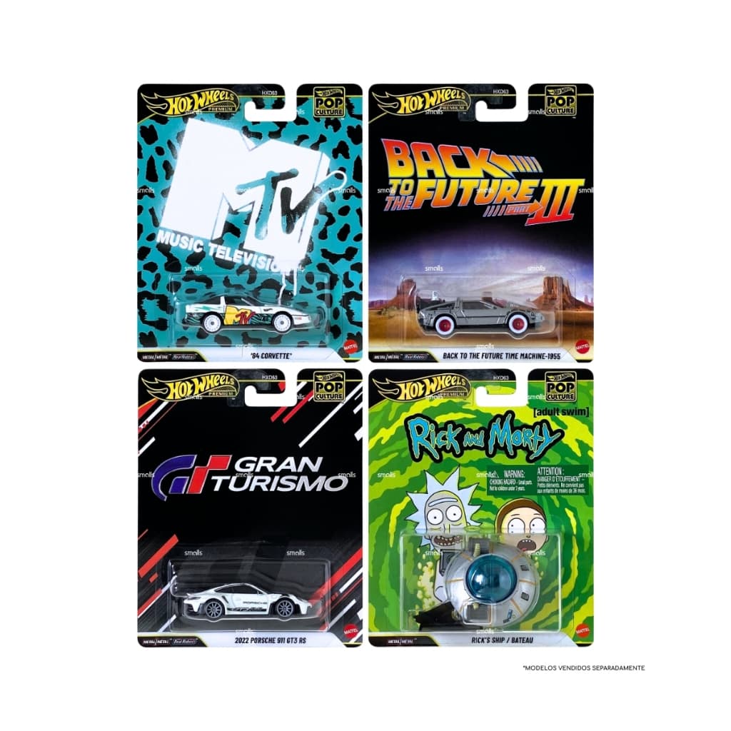 Hot Wheels Premium Pop Culture - À Escolha - Mattel