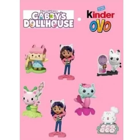 Brinquedo Kinder Ovo - Casa Mágica da Gabby