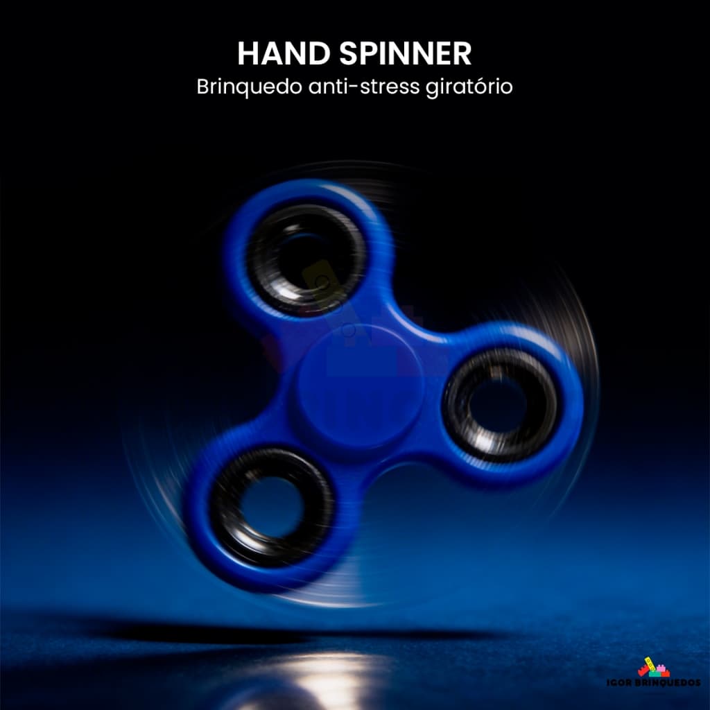 Fidget Spinner Anti Estresse Brinquedo Sensorial Para Ansiedade TDAH Foco Estudo