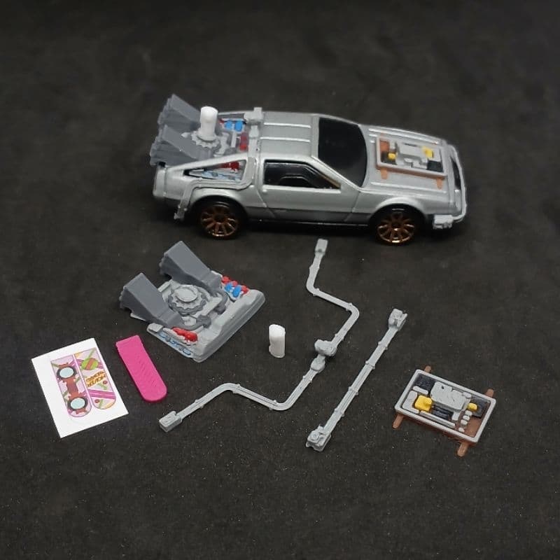 Kit Customização Back to the Future Ghostbusters Ecto 1 Escala 1/64