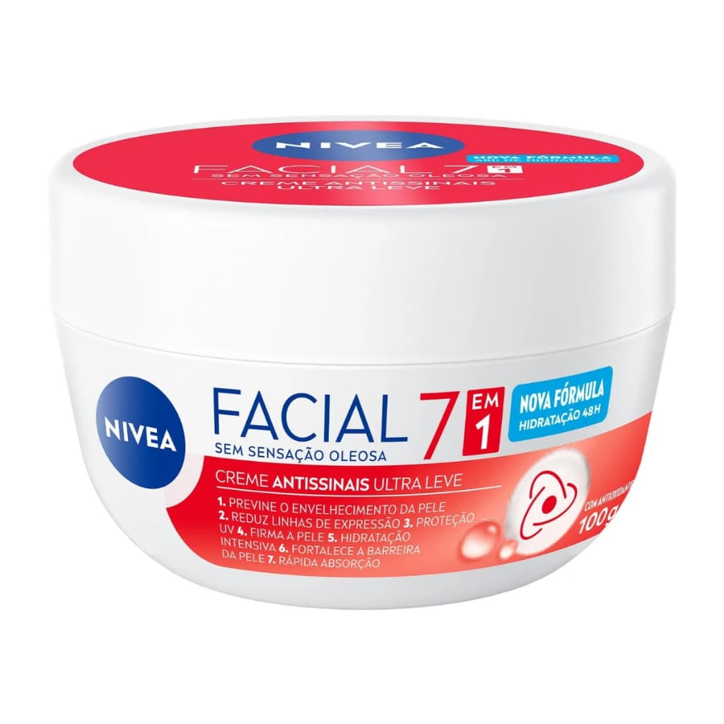 Creme Facial Antissinais Sensação Não Oleosa Nivea