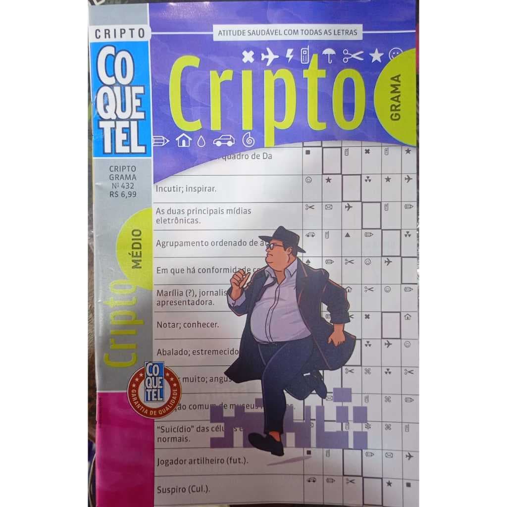 Coquetel Criptograma edição 432 nível médio