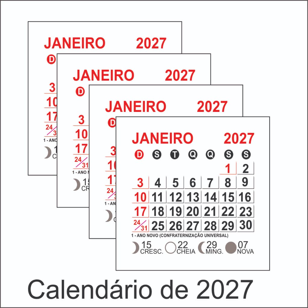 1000 Unidades Mini Calendário 2027 5x5 Bloco Bloquinho Para Ímã De Geladeira Lembrancinhas Destacados