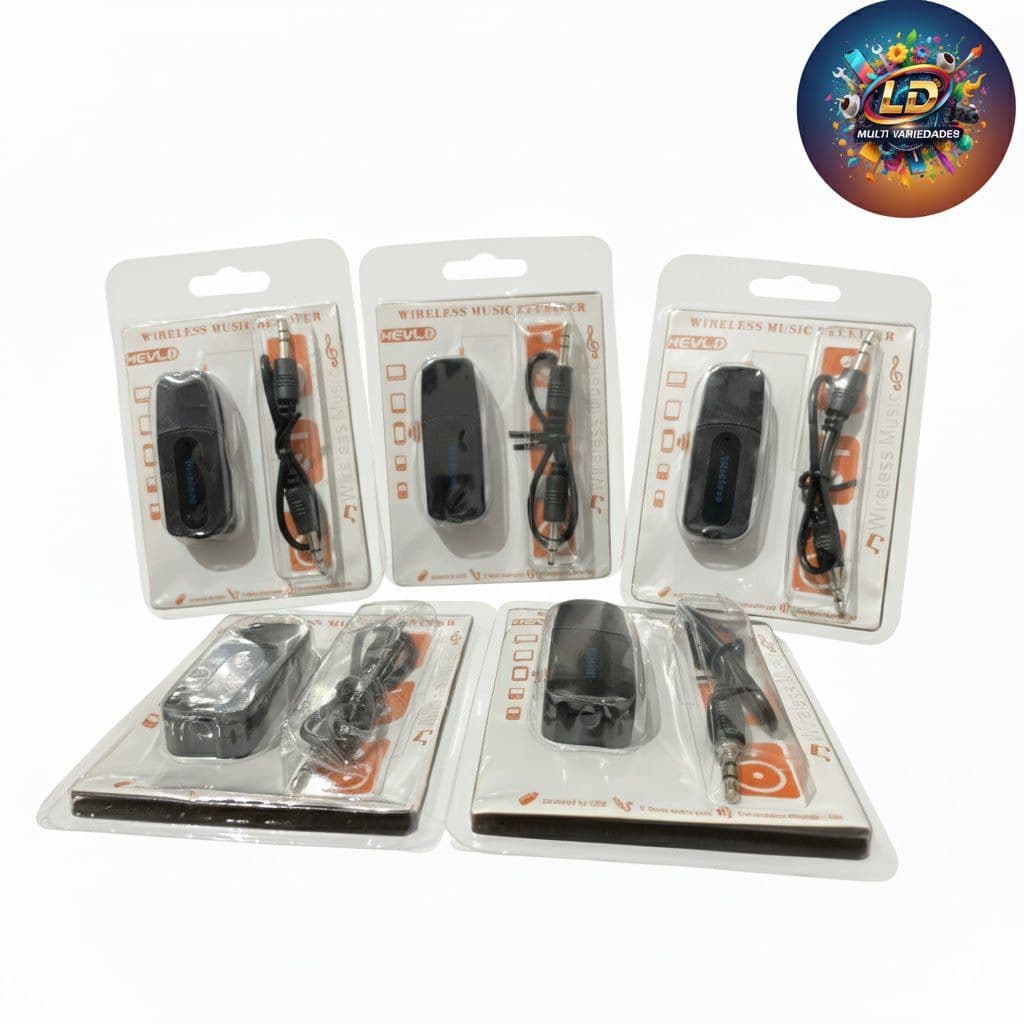 ADPTADOR Conexão Bluetooth via USB e 3.5mm