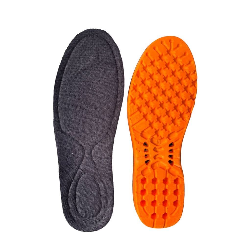 1 PAR Palmilha em Gel PU Ortopédica Anatômica Extra Macia Anti-Impacto para Botinas e Botas de Segurança 35 ao 45