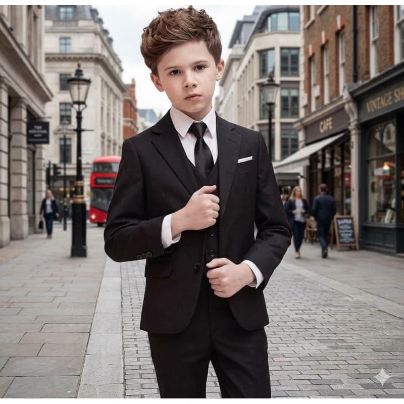 Terno Social Masculino Infantil Oxford