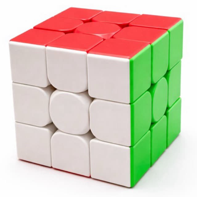 Cubo Mágico Profissional 3x3 Speed Cube MoYu Cores Vivas.