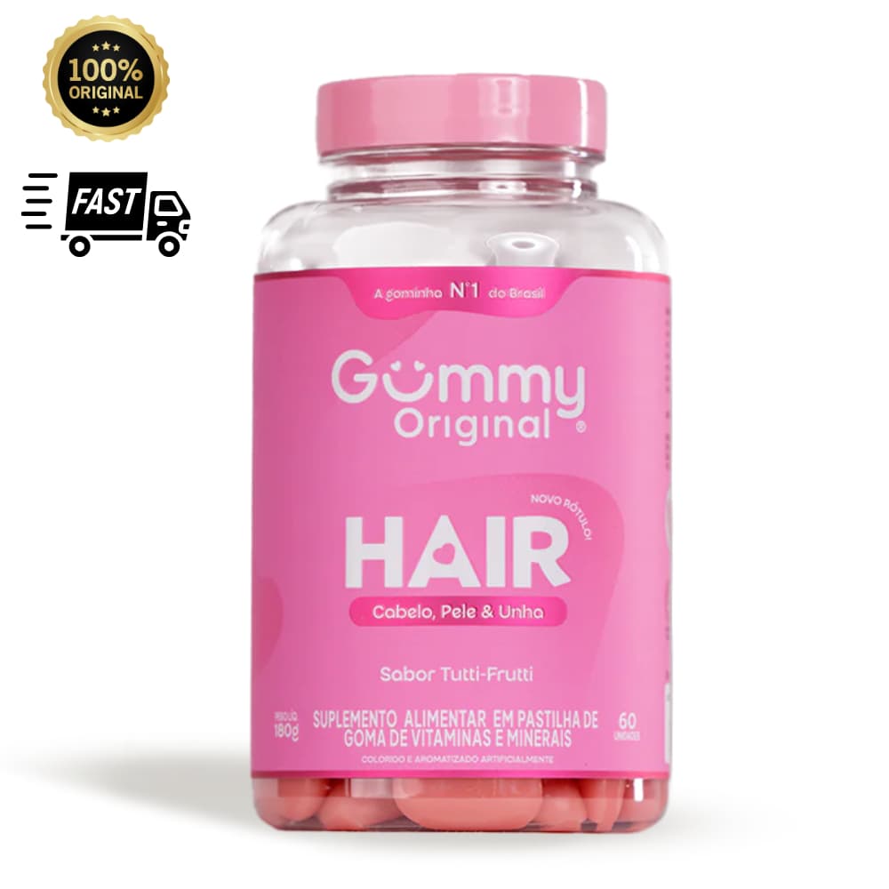 Suplemento Vitam Gummy Hair Tutti-Frutti