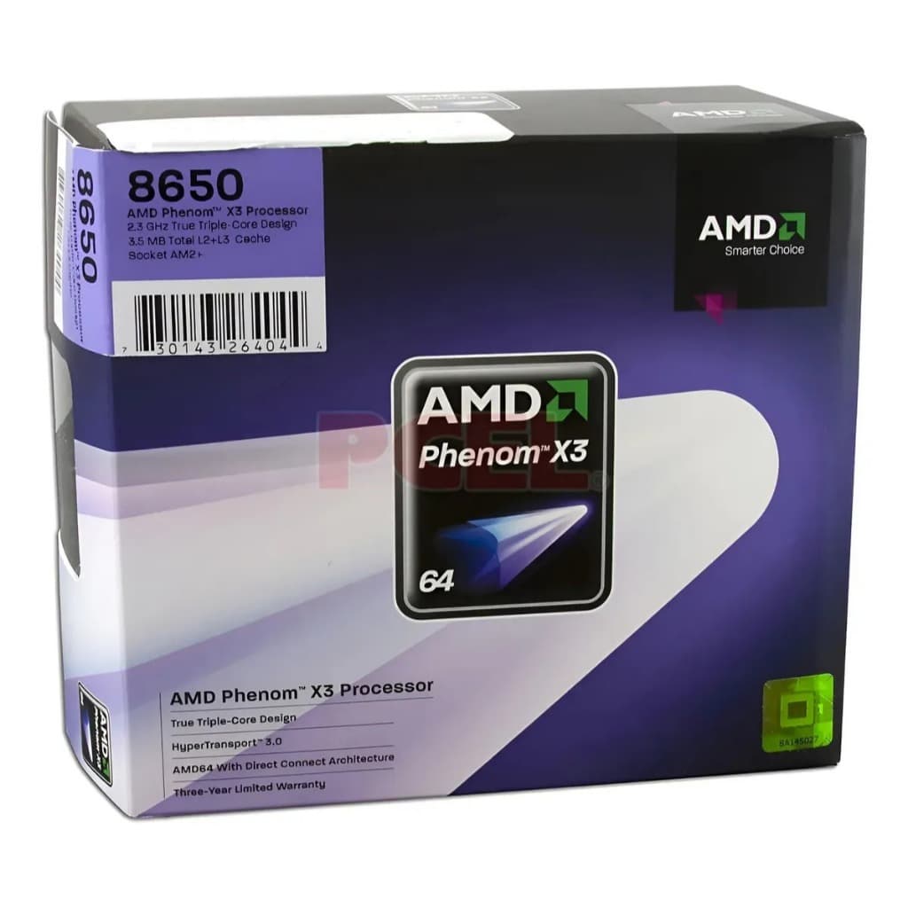 Processador Amd Phenom X3 8650