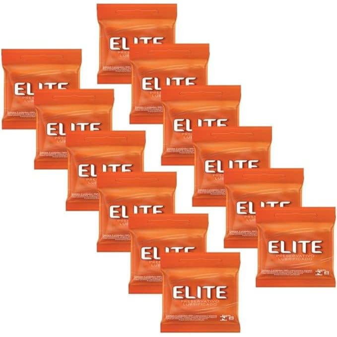Preservativos Elite Lubrificado - Blowtex com 36 unidades