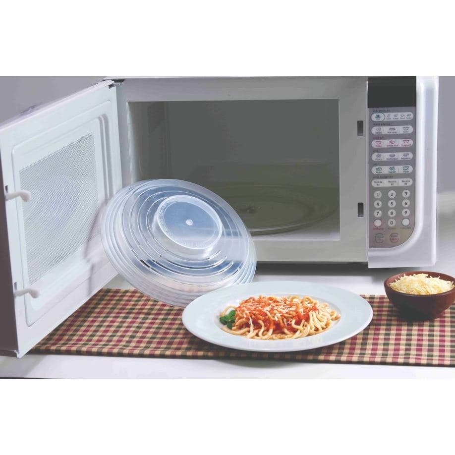 Tampa de microondas protetor de alimentos prato comida plastico bpa free Globoplastic