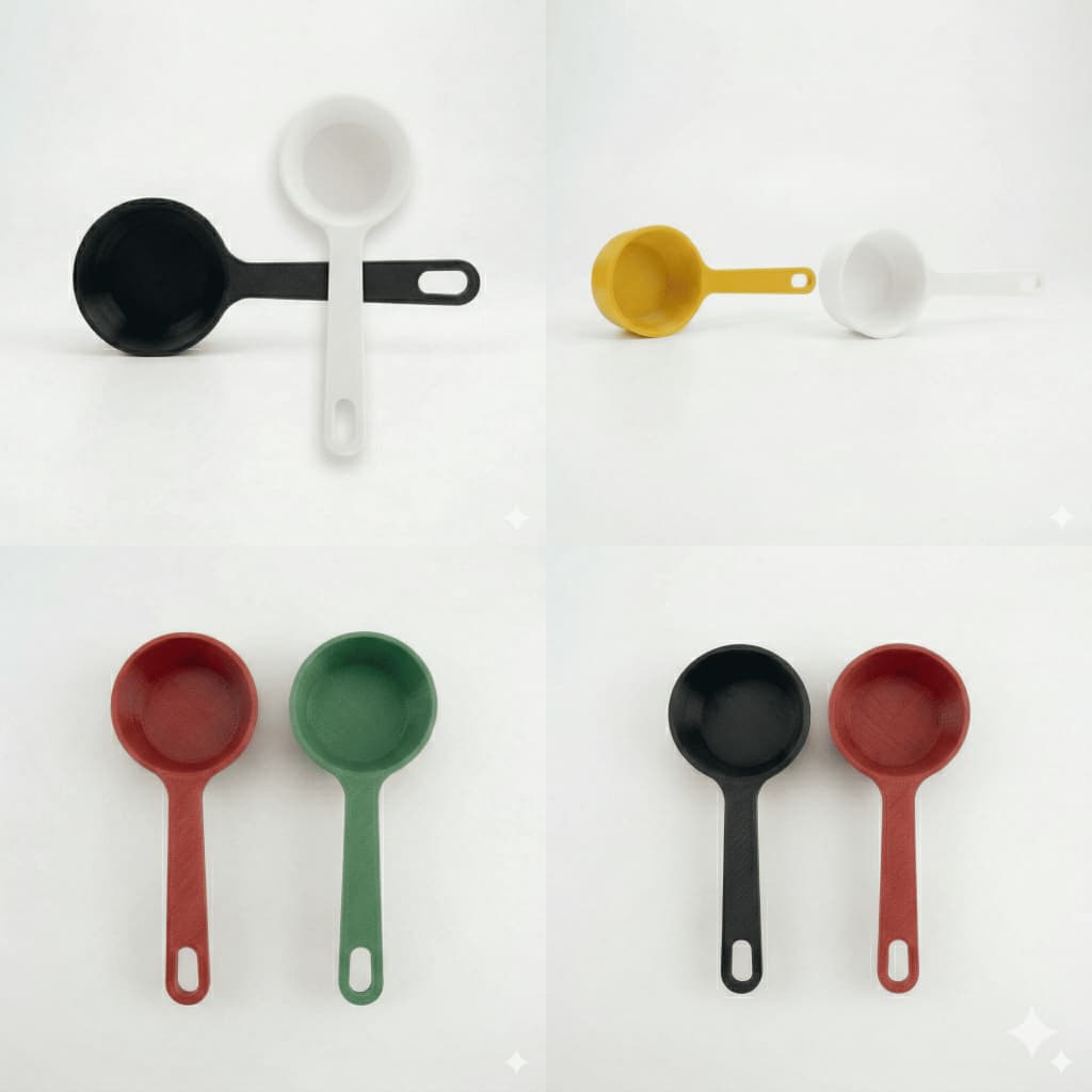 Kit com 2 Colheres Medidoras 12g (colher de sopa cheia) – Precisão e Praticidade para o Dia a Dia