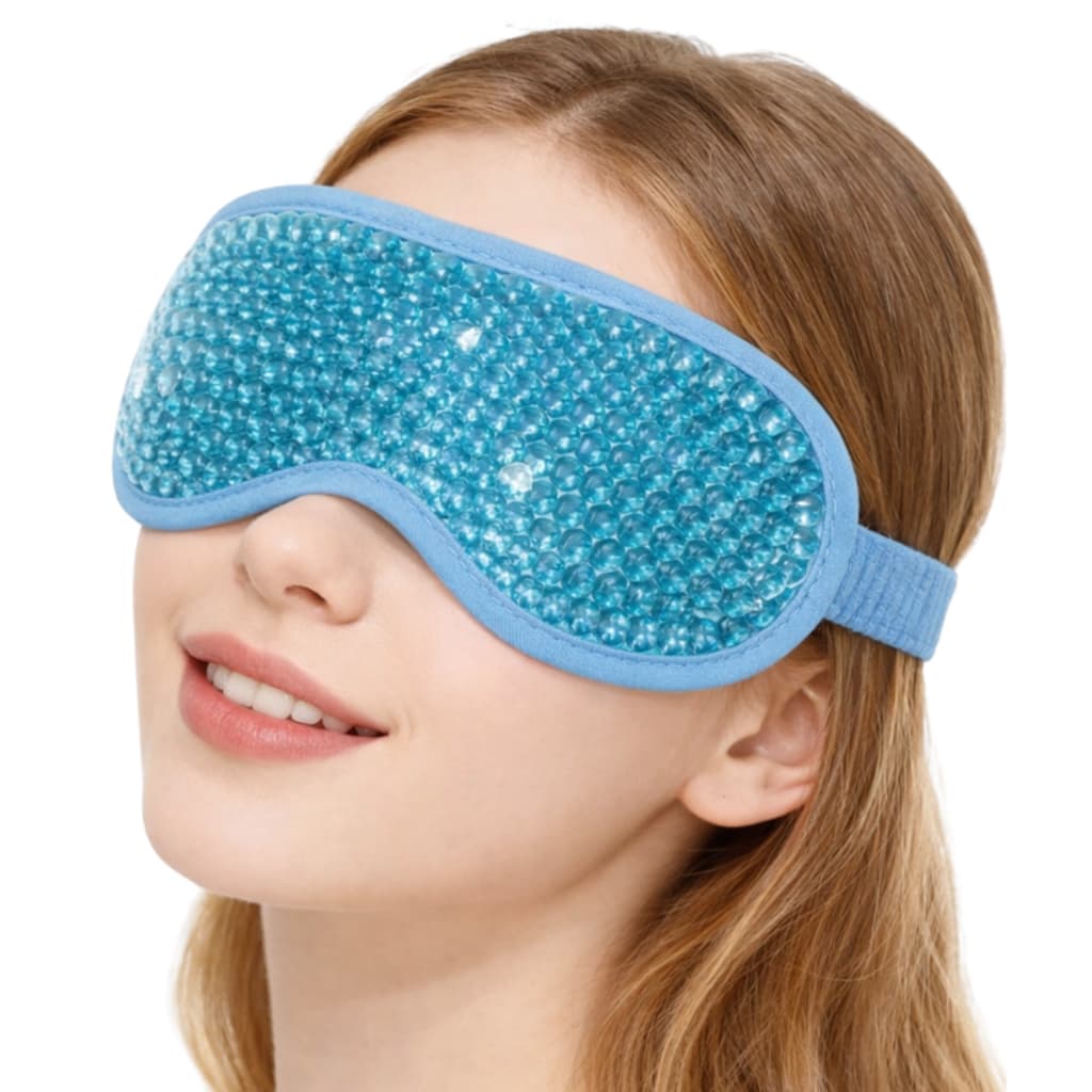 Máscara Térmica Gel Para Olhos Olheiras Relaxamento Compressa Quente E Fria Tomóvi