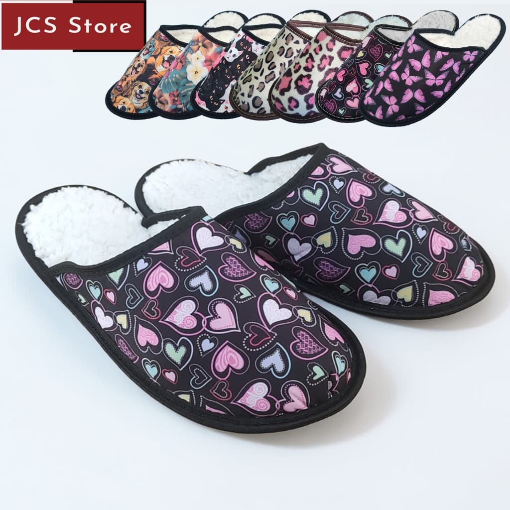 Pantufa Chinelo de Inverno Feminino Adulto Chinelo de Quarto
