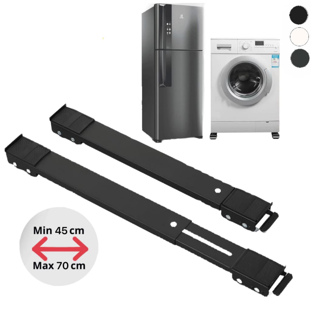 1/2/3pcs Suporte De Base Com Rodinha Para 200kg Aparelho Movedor Móveis Geladeira E Máquina De Lavar Lousa Base