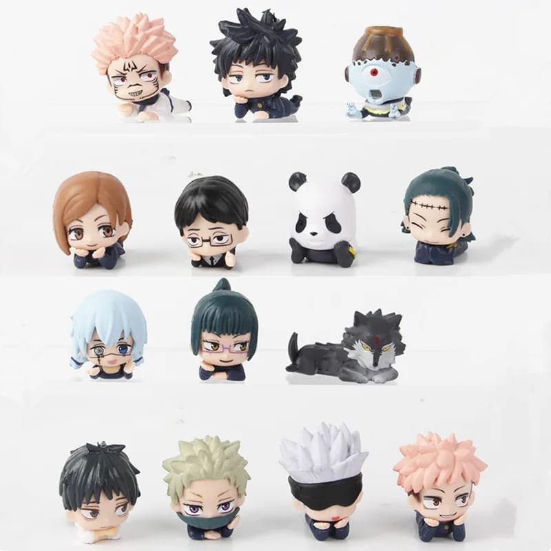 Actions figures Jujutsu Kaisen Satoru Gojo Itadori Yuji Megumi Nobara Sukuna Maki Panda Yuka Toge