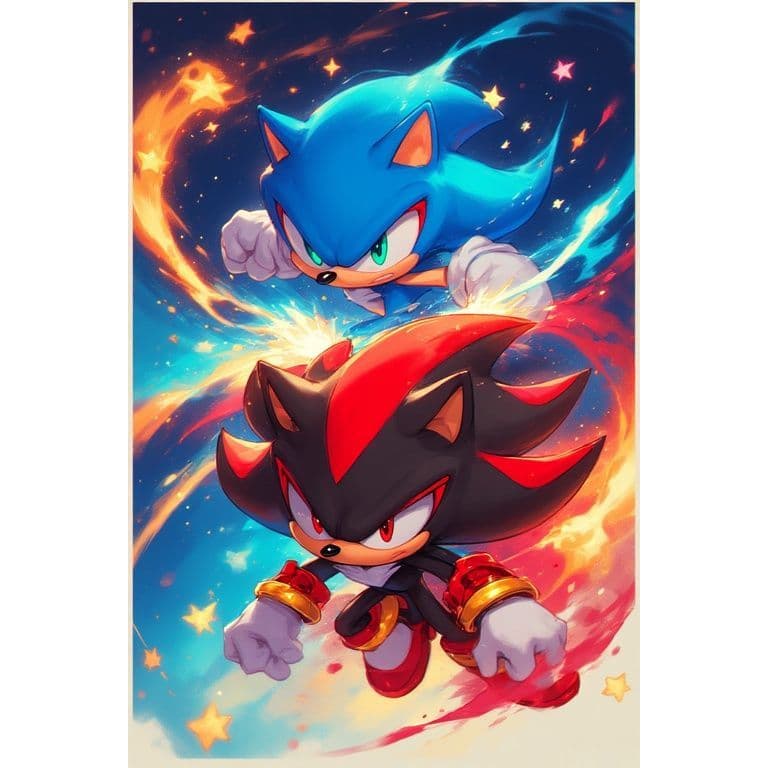 TOALHAS PERSONAGENS BANHO PRAIA PISCINA - SONIC E AMY