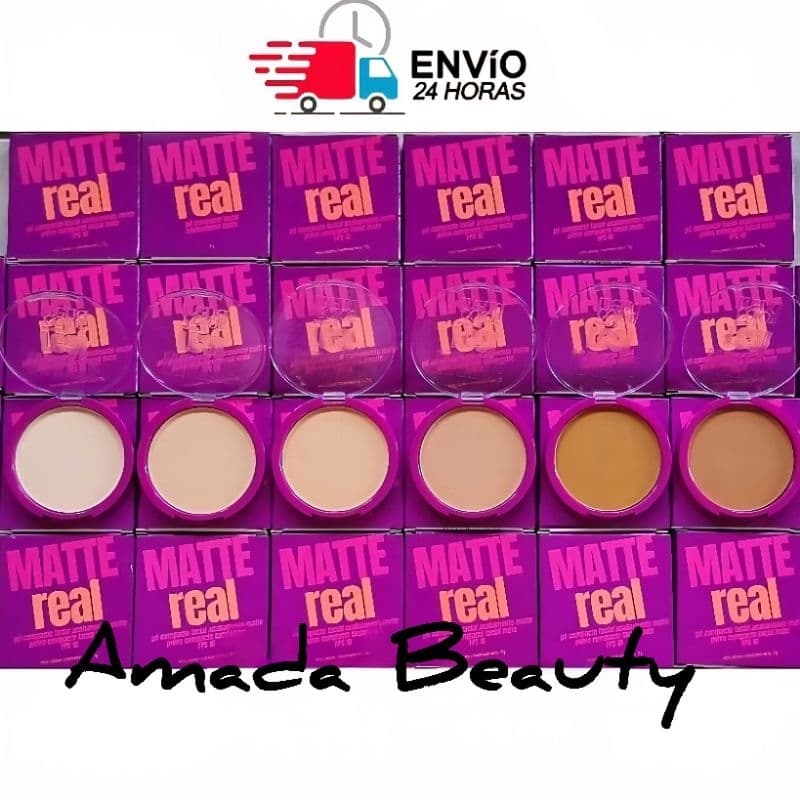 Pó compacto Facial Avon Color Trend Matte Real 7g Maquiagem