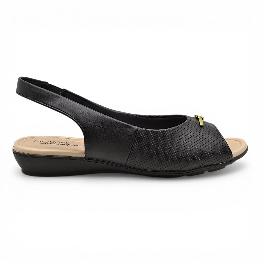 Sandalia Ortopedica Modare Conforto Feminina Calce Facil Original