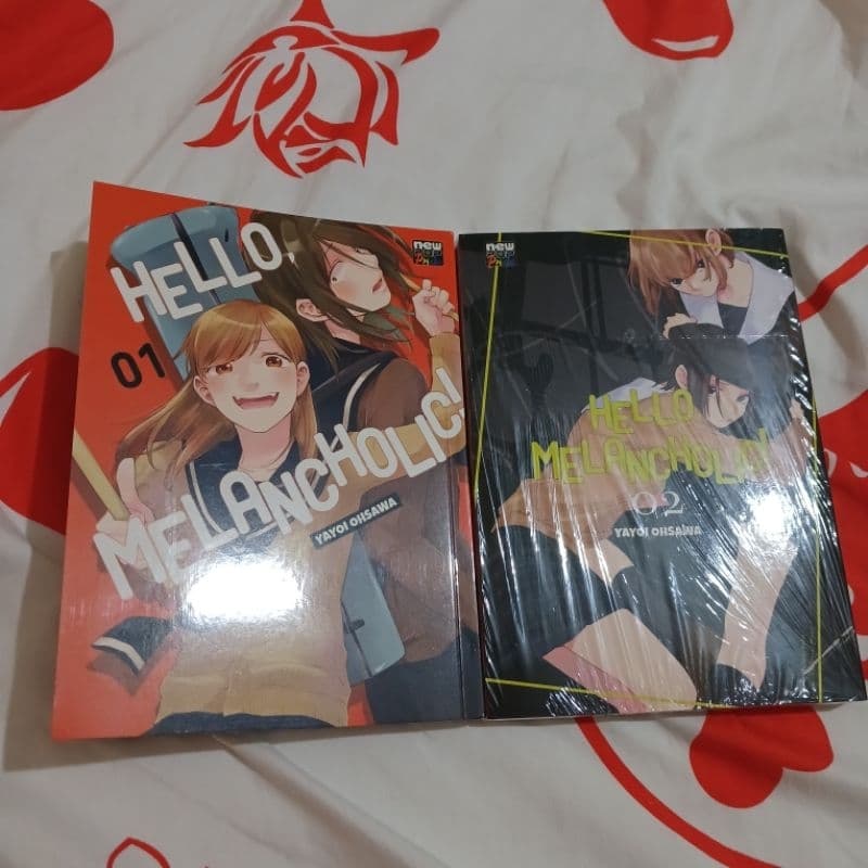 (usado) hello, melancholic! vol.1 e vol.2 yuri gl