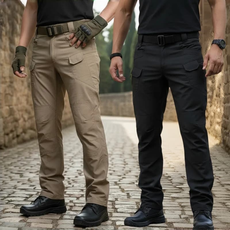 Calça Militares Tática Masculina Cargo Cargueira Resistente À Prova Dágua Rasgos Multiuso Militar e Outdoor - QUALY