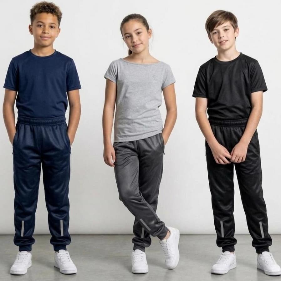 Kit 3 ou Unidade Calças Escolar Infantil Juvenil Menino Menina Escola Passeio