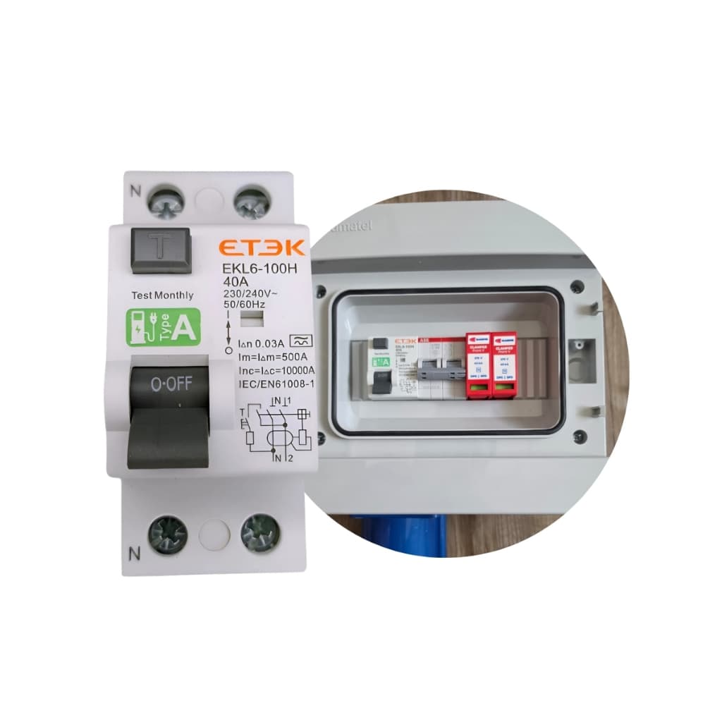 Dr Tipo A 40a Para Instalação De Wallbox