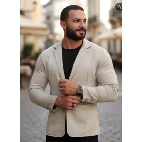 blazer masculino Jaqueta Corta Vento