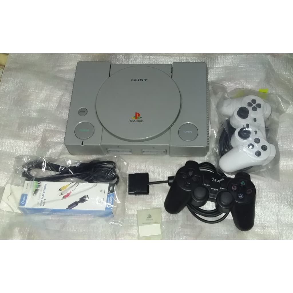 Playstation 1 Fat Ps1 Picostation 54 Jogos (Usado) 127v Completo