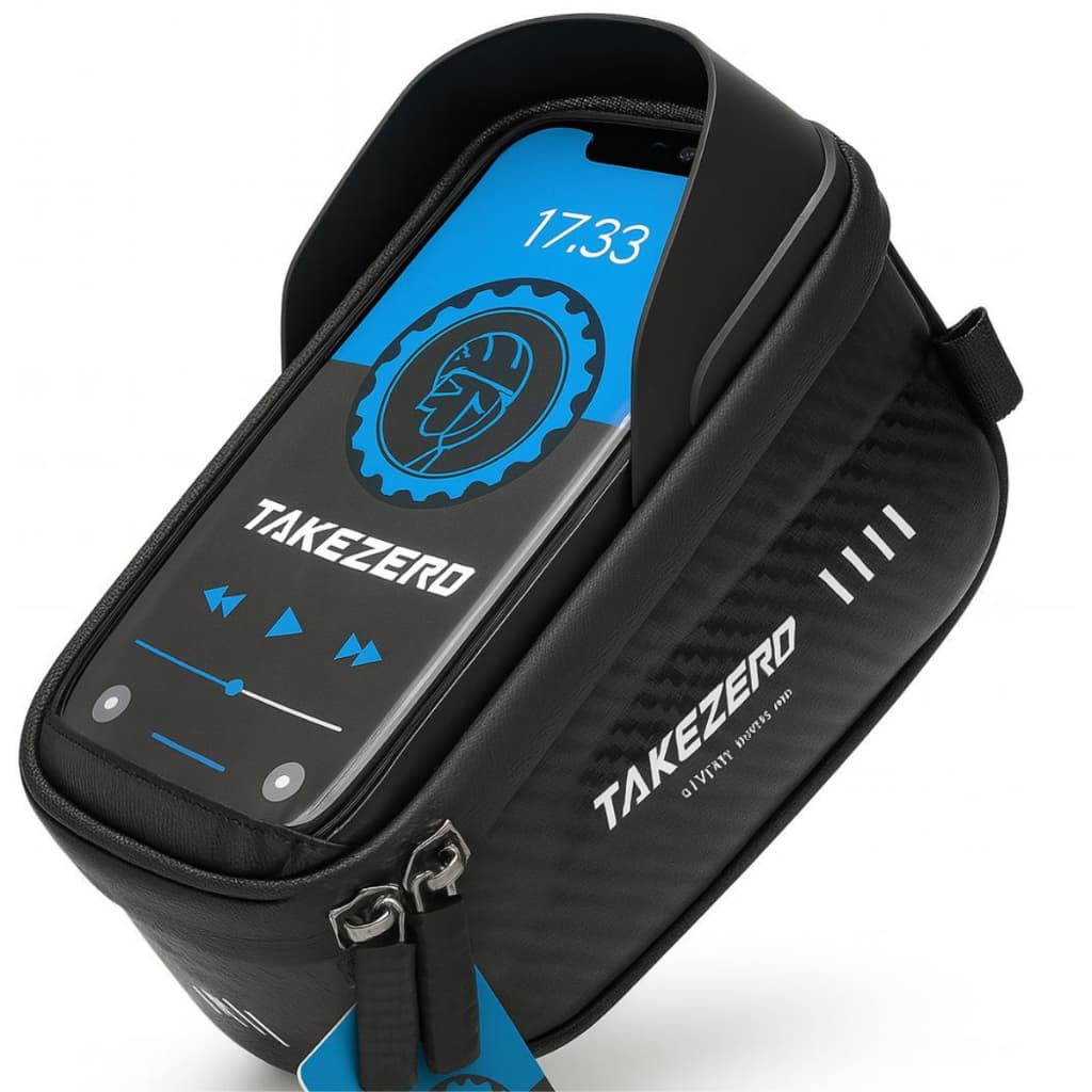 Bolsa de Bike Quadro Impermeável Porta Celular Suporte Ferramentas Ciclismo MTB Speed Resistente