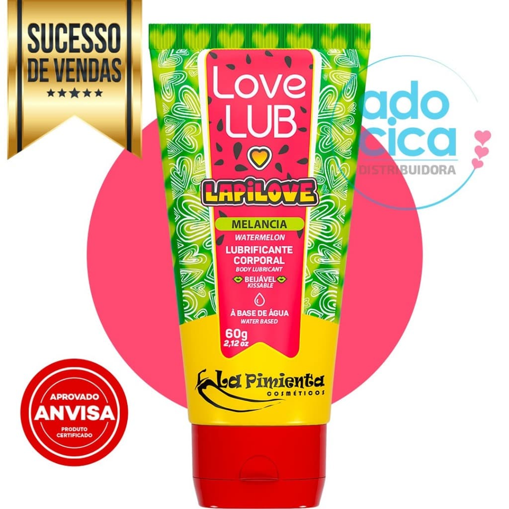 LUBRIFICANTE LAPILOVE 60 O SEGREDO PARA DEIXAR TUDO MAIS MOLHADINHO E ENVOLVENTE