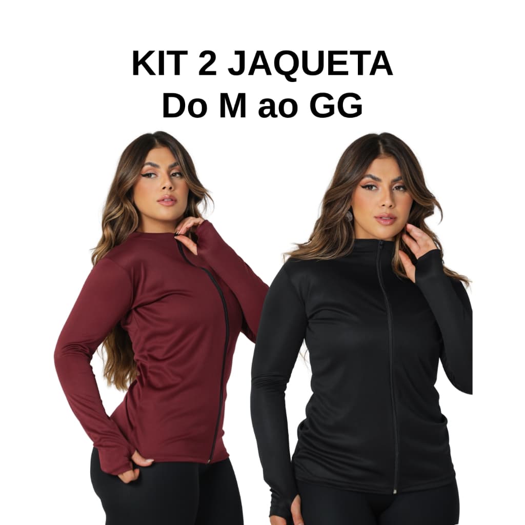 Jaqueta Esportiva Feminina Treino Academia ENVIO IMEDIATO