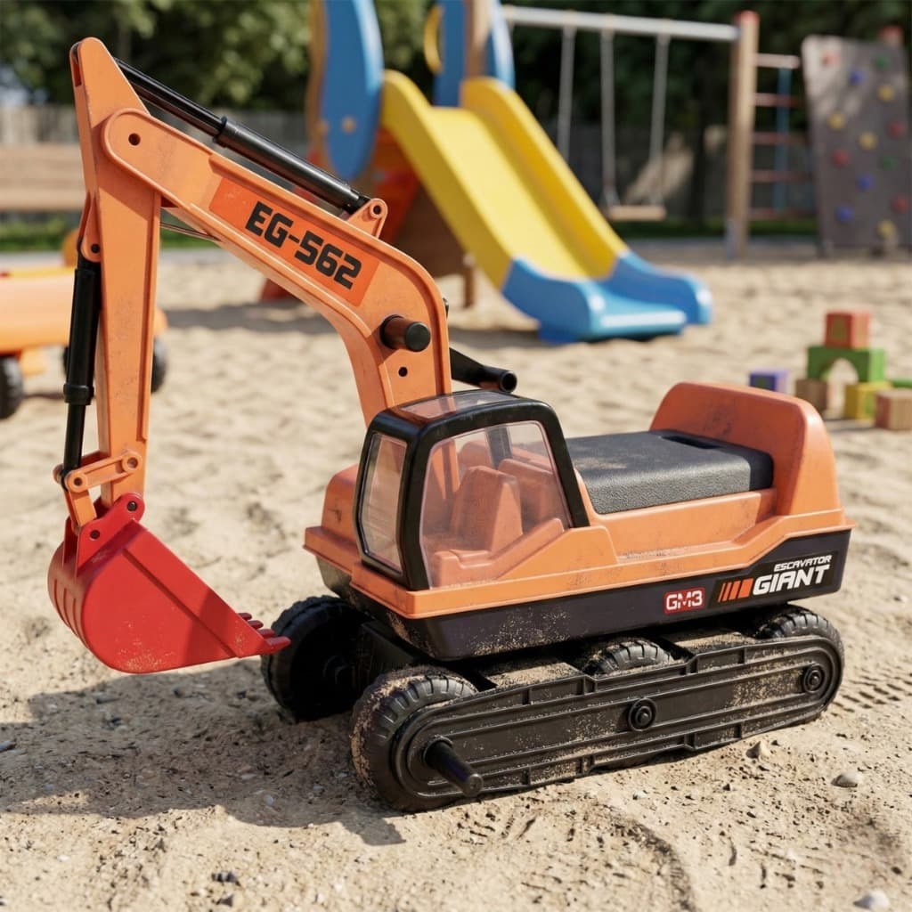 Escavadeira Trator infantil Grande de Brinquedo Giant Escavator Roma brinquedos