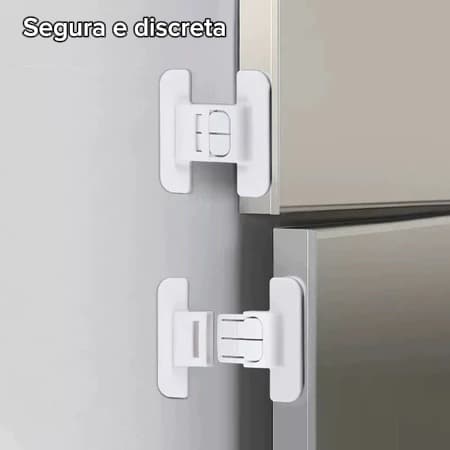 1/2 Pcs Trava Para Geladeira Gaveta Protetor Segurança Infantíl Travas Adesivo Fechadura de Porta Armário 3M