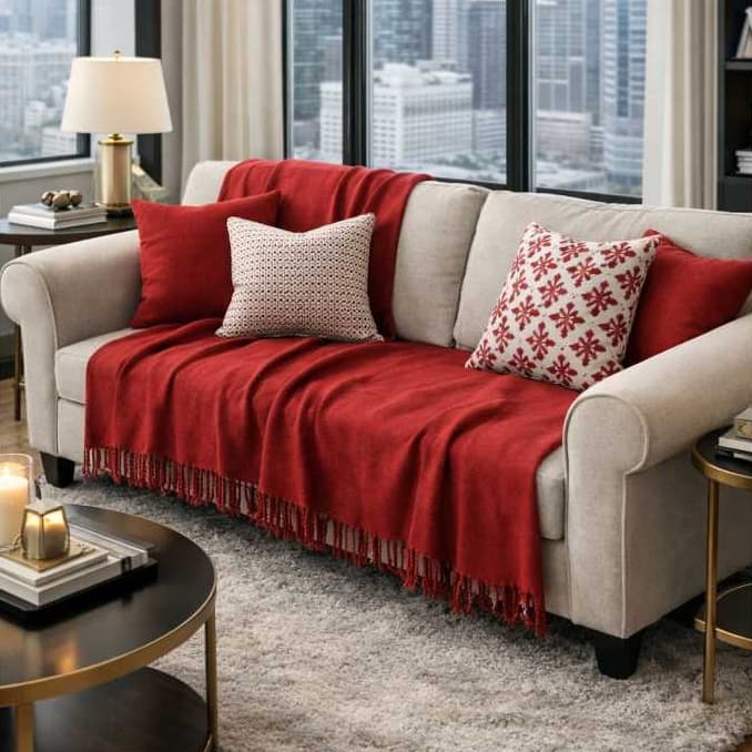 Mantas para sofá 100% algodão, tamanho 2,10x1,20, beleza e conforto para sua casa.