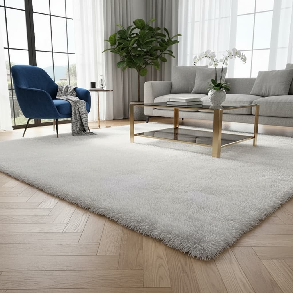 Tapete 2,00 x 1,50 Felpudo Sala Quarto Varias Cores