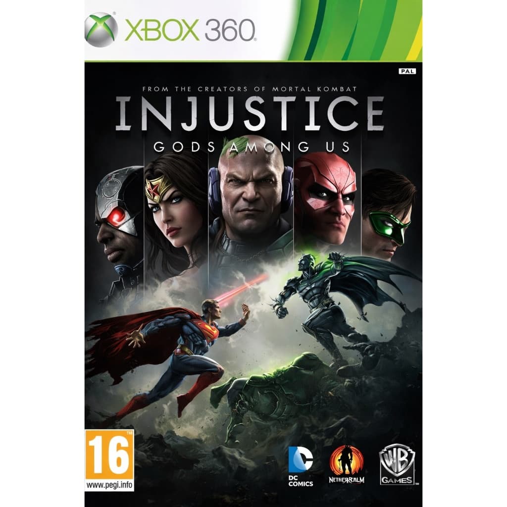 injustice gods among us - xbox 360 disco fisico