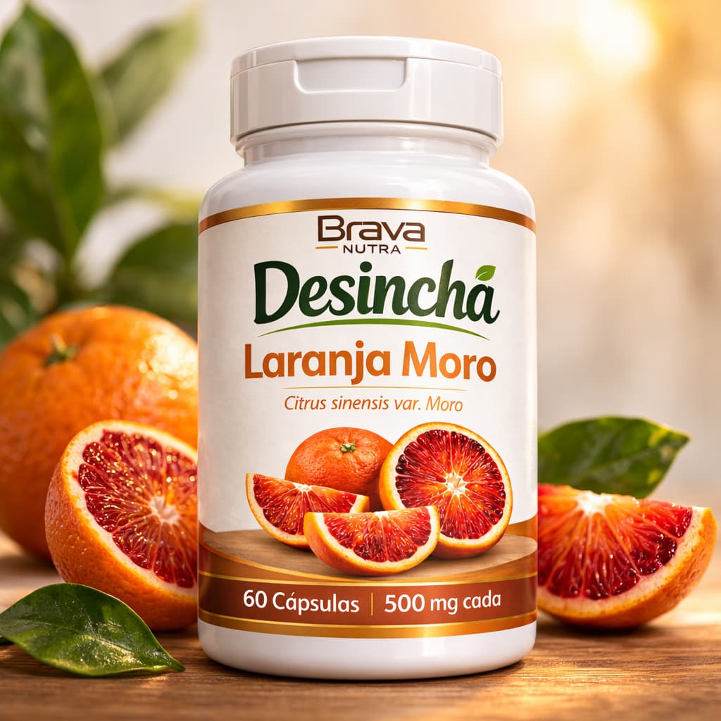 Auxilia no Inchaço e Retenção de Líquidos | Metabolismo Ativo | 60 cápsulas 500mg | Envio Imediato