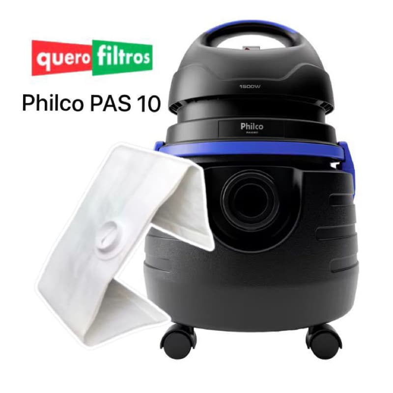 03 Sacos ALLCLEN para aspirador de pó compatível para modelo Philco PAS 10
