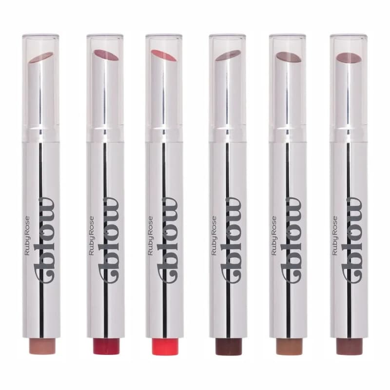 Lip Balm Girls Night Blow Ruby Rose - Lip Balm Caneta - Linha Blow Ruby Rose