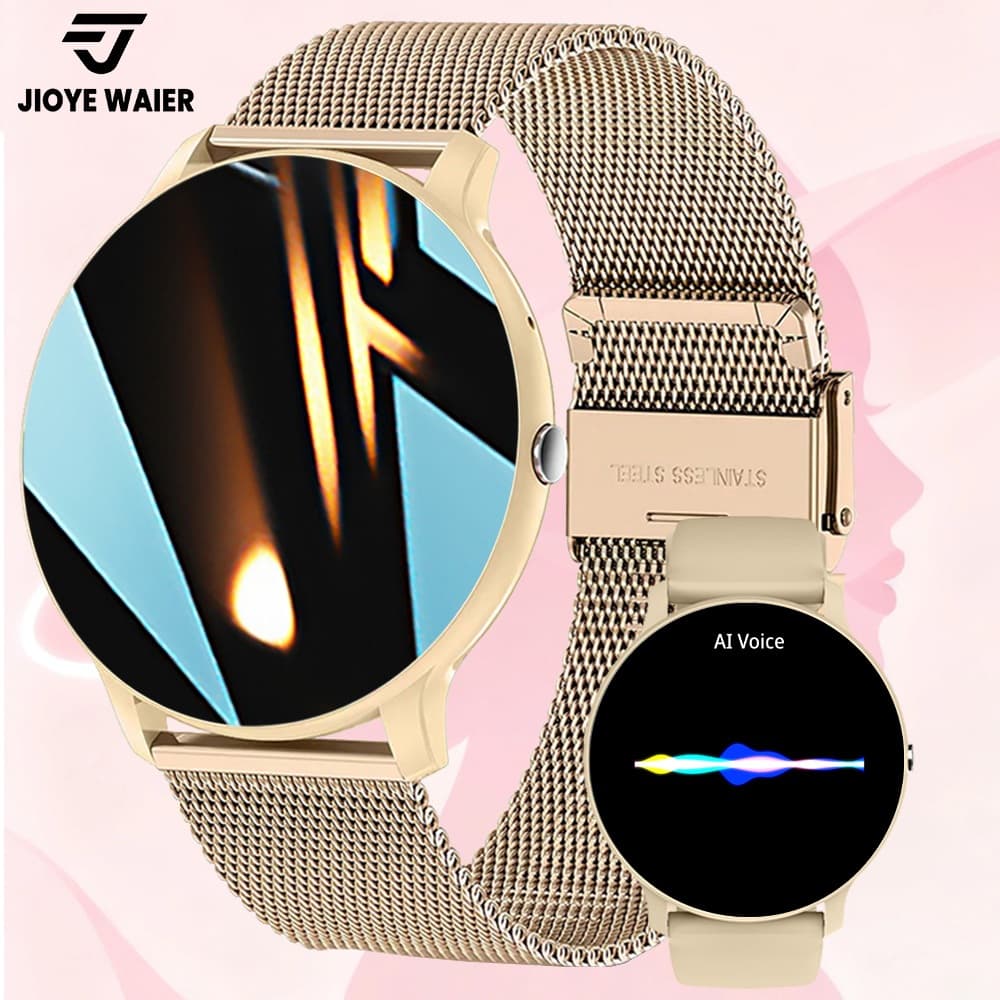 JIOYE Smartwatch Relogio Chamada IP67 À prova d'água Esporte HD Tela Redondo Relógio Inteligente