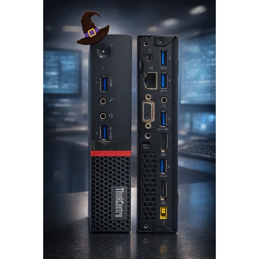 Mini PC Lenovo ThinkCentre M900 Tiny - 8GB RAM | Intel Celeron | Compacto e Econômico